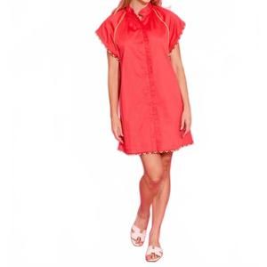 NEW ALDEN ADAIR margot mini dress in sunburst